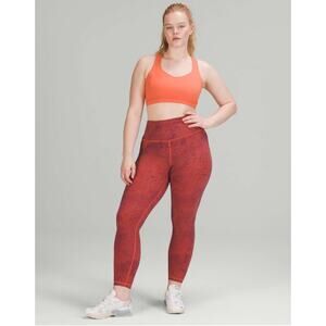 LULULEMON Wunder Train High-Rise Tight 25" in Crackle Graze // 8